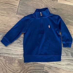 Ralph Lauren 1/4 zip pullover, 18M